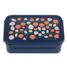 A Little Lovely Company Desiatový box Bento Strawberries 1,2 l