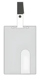 EuroSupplies Visačka na magnetickú kartu zvislá / Visačka / Tuhý plast / 54 x 86 mm / 50 ks