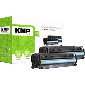 KMP H-T157D toner Dual náhradný HP 305X, CE410X čierna 4900 Seiten kompatibilná náplň do tlačiarne; 1233,HC21