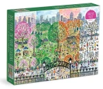 Galison Puzzle Psí park 4 ročné obdobia