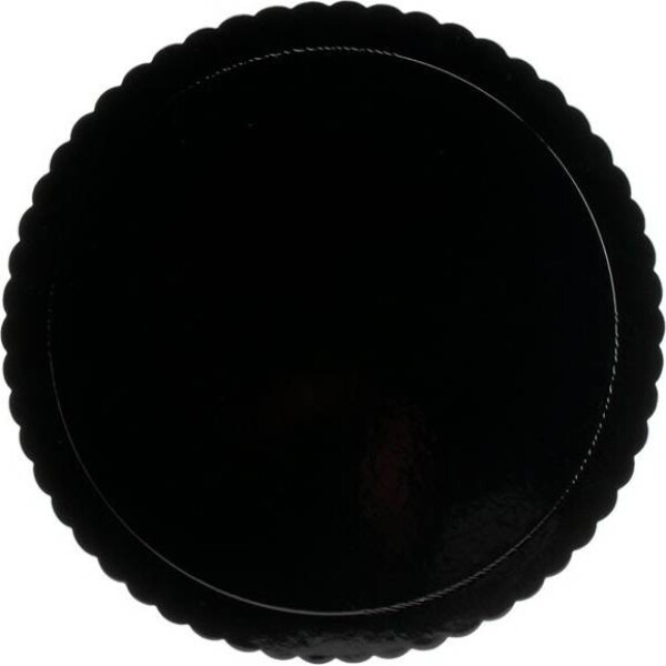 Čierna podložka pod tortu 25 cm/3 mm - Dekora