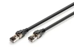 Digitus Cat 8.1 S/FTP čierna / Patch kábel / 5 m / 40 Gbit / s / LSOH (DK-1843-050)