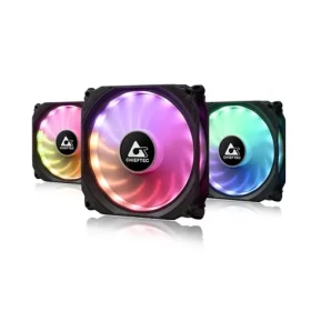 CHIEFTEC NF-3012-RGB 3 ks / 120 x 120 x 25mm / 1600 RPM / 28 dB / 3 Pin amp; 4 Pin (NF-3012-RGB)
