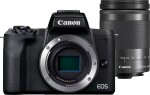 Canon Canon EOS M50 Mark II Čierny + Objektív EF-M 18-150mm f/3.5-6.3 IS STM Grafitový
