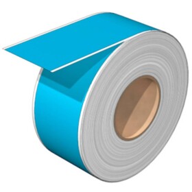 Weidmüller 2519010000 EL 38 MM BL 30M označovač zmršťovacích bužírok Druh montáže: nalepenie Potlačiteľná plocha: 38 x 30000 mm modrá 1 ks; 2519010000