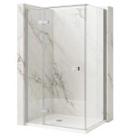 REA/S - Sprchovací kút Atlas 100x90 Chrome vľavo KPL-K4464