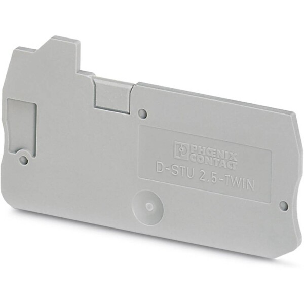 End cover D-STU 2,5-TWIN 3033045 Phoenix Contact; 3033045