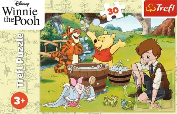 Trefl Puzzle Deň s Mackom Pú
