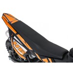 Mamido Detská benzínová motorka RamiGO NITRO 60CC oranžová