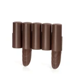 PROSPERPLAST Záhradná palisáda hnedá / 235 cm (PIPALPLUS-R222)