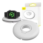 Baseus ACSLH-02 biela / Organizér a držiak nabíjačky Apple Watch / PC+TPU (ACSLH-02)