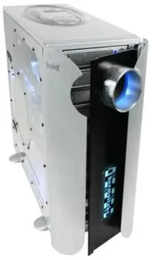 THERMALTAKE VA9003SWA KANDALF SUPERTOWER / BigTower / Bez zdroja / priehľadná bočnica / E-ATX, ATX, BTX / strieborná (VA9003SWA)
