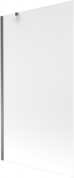 MEXEN/S - Next vaňová zástena FIX 100 x 150, dekor, grafit metal 895-100-000-00-30-95