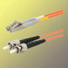 OEM LC-ST / Optický patchkábel / Multimode 50/125 µm OM2 / Duplex / 2 m (1141)