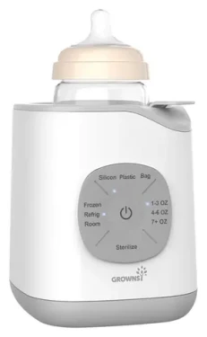Grownsy N9 sivá / Ohrievač fliaš / 10 v 1 / 280 W / do 160 ml (N9grownsy)
