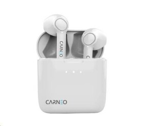 CARNEO S8 biela / bezdrôtové slúchadlá s mikrofónom / Bluetooth 5.0 (8588007861227)