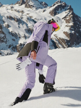 Dámske lyžiarske rukavice 4F H4Z22-RED001 biele Bílá
