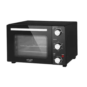 Adler AD 6024 čierna / Elektrická rúra / 22L / 90 ° C - 245 ° C / 5 režimov / 1300 W (AD 6024)