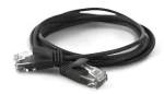 Wantec 7319 čierna / Patch kábel / Cat6a U/UTP / RJ-45 / 10 m (7319)