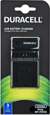 DURACELL Nabíjač batérií - DRS5961 pre Sony NP-FZ100 / čierna (DRS5961)