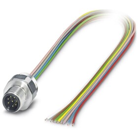 Panel feed-through SACC-EC-M12MS-8CON-PG 9/0,5 VA 1554636 Phoenix Contact; 1554636