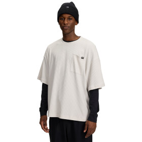 Mikina Under Armour Rival Waffle Crew White XL