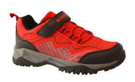 Navaho N7-509-25-02 Detská softshellová obuv červeno / čierna 28