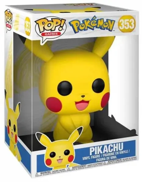 Funko POP Games: Pokemon S1-10" Pikachu
