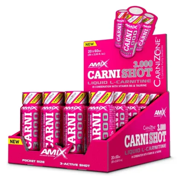 Amix CarniShot 3000 20 x 60 ml Lemon (15611)