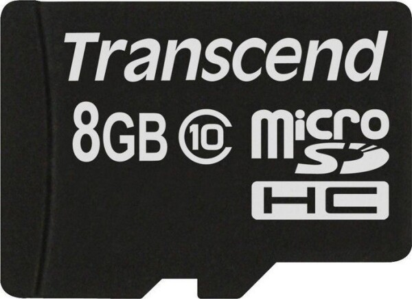 Transcend microSDHC 8GB class 10 TS8GUSDC10