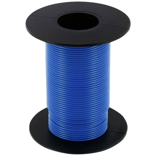 Econ connect KL025BL25 opletenie / lanko, 1 x 0.25 mm², modrá, 25 m; KL025BL25
