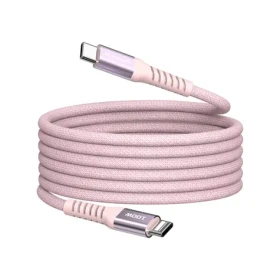 Verbatim 31857 Magnetický 100W USB-C kábel 1.2m ružová / Nabíjací kábel / USB-C(M) / USB-C(M) / PD QC 3.0