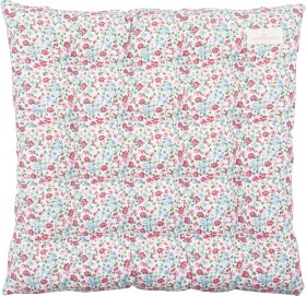 GREEN GATE Sedák na stoličku Louisa White 40 × 40 cm