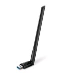 TP-LINK Archer T3U Plus čierna / USB Wi-FI adaptér / 2.4GHz 400Mbps / 5GHz 867Mbps / USB 3.0 (Archer T3U Plus)