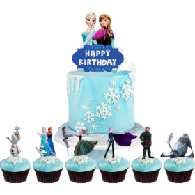 Zápich do torty Frozen 7ks - Cakesicq - Cakesicq
