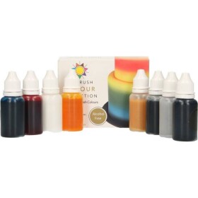 Sada farieb na airbrush bez alkoholu 8x14ml - Sugarflair
