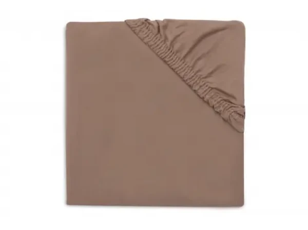 Jollein Prestieradlo napínacie 120x60 cm Milky Coffee 1 ks (511-507-68114)