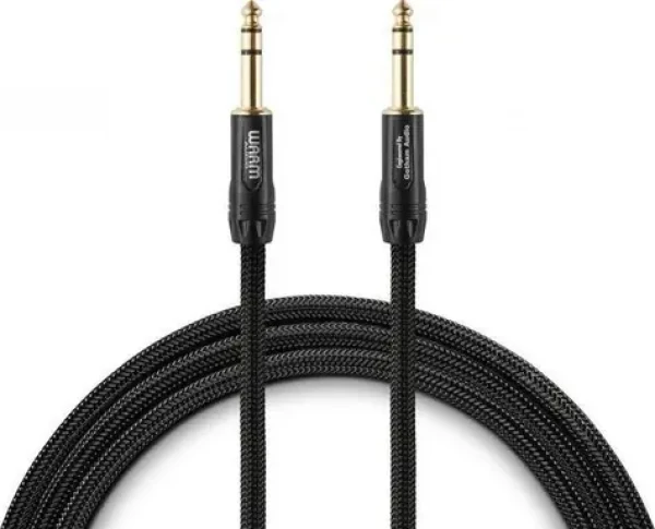 Warm Audio PREM-TRS-6 čierna / Audio kábel / TRS 6,35 mm (MM) / Prepojovací / 1,8 m (WARM PREM-TRS-6)