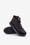 Zateplené pánske zimné topánky Lace-up Progress Black 41