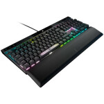 Corsair K70 MAX RGB čierna / Herná klávesnica / drôtová / magneticko-mechanická / Corsair MGX / RGB / USB / DE Layout (CH-910961G-DE)