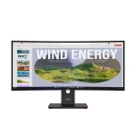34" Lenovo ThinkVision T34WD-40 / VA / prehnutý / 3440 x 1440 / 21:9 / 6 ms / 3000:1 / 300cd-m2 / HDMI / DP (64AEGAT1EU)