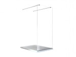 BESCO - Walk-in sprchovací kút AVEO DUE - Pevná stena - Bez pevnej steny, Rozmer A - 110 cm BCAVEODUE110