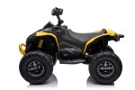 Mamido Detská elektrická štvorkolka Can-Am Renegade 180W 4x4 žltá