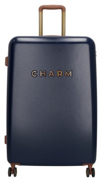 Veľký škrupinový kufor Charm London Capetown L Navy