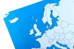 Moyo Montessori Moyo Montessori Kontrolná mapa - Európa Nová - bez popisov