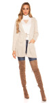 Trendy KouCla Hooded Cardigan Einheitsgroesse