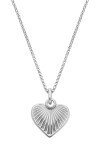 Hot Diamonds Strieborný srdiečkový náhrdelník s diamantom Essence DP1029 (retiazka, prívesok)