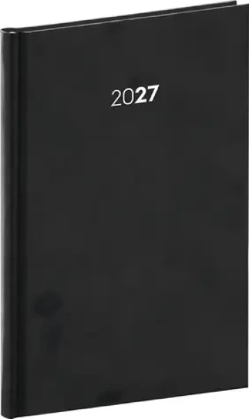 NOTIQUE Balakon 2027 čierny / Týždenný diár / A5 / 15 × 21 cm