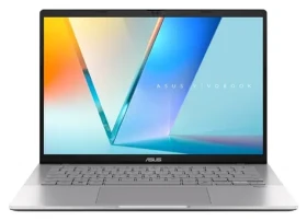 Asus Vivobook S14 OLED strieborná / Notebook / 14" WUXGA / AMD RYZEN AI 7 445 2.0GHz / 16GB / 512GB SSD (M3407GA-SF013W)