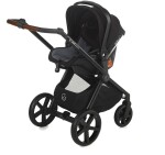 JANÉ Kočík kombinovaný Muum Pro 2 + korba Micro Pro 2 + autosedačka Koos i-size, Cold Black
